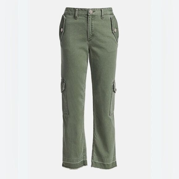 Le Superbe Bond Girl Cargo Pants with crystal button’s. 8 - Picture 1 of 10